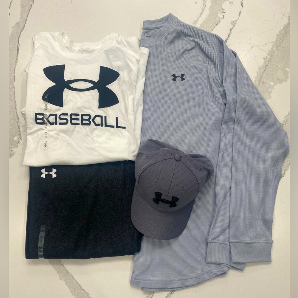 NWT Under Armor Baseball set
